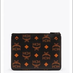 MCM Black and Orange Men's Bag